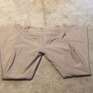 Khaki colored dress pants
